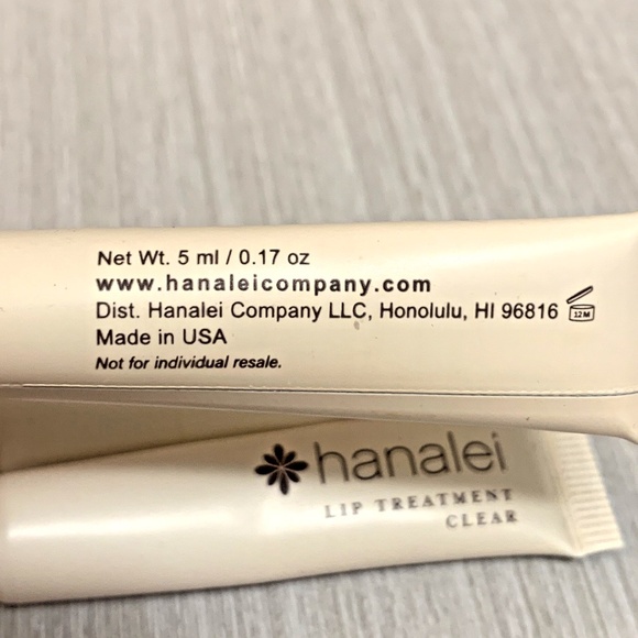 Hanalei Lip Treatment in Clear and Mauve Pink Lot of 3 SEALED - Picture 3 of 3